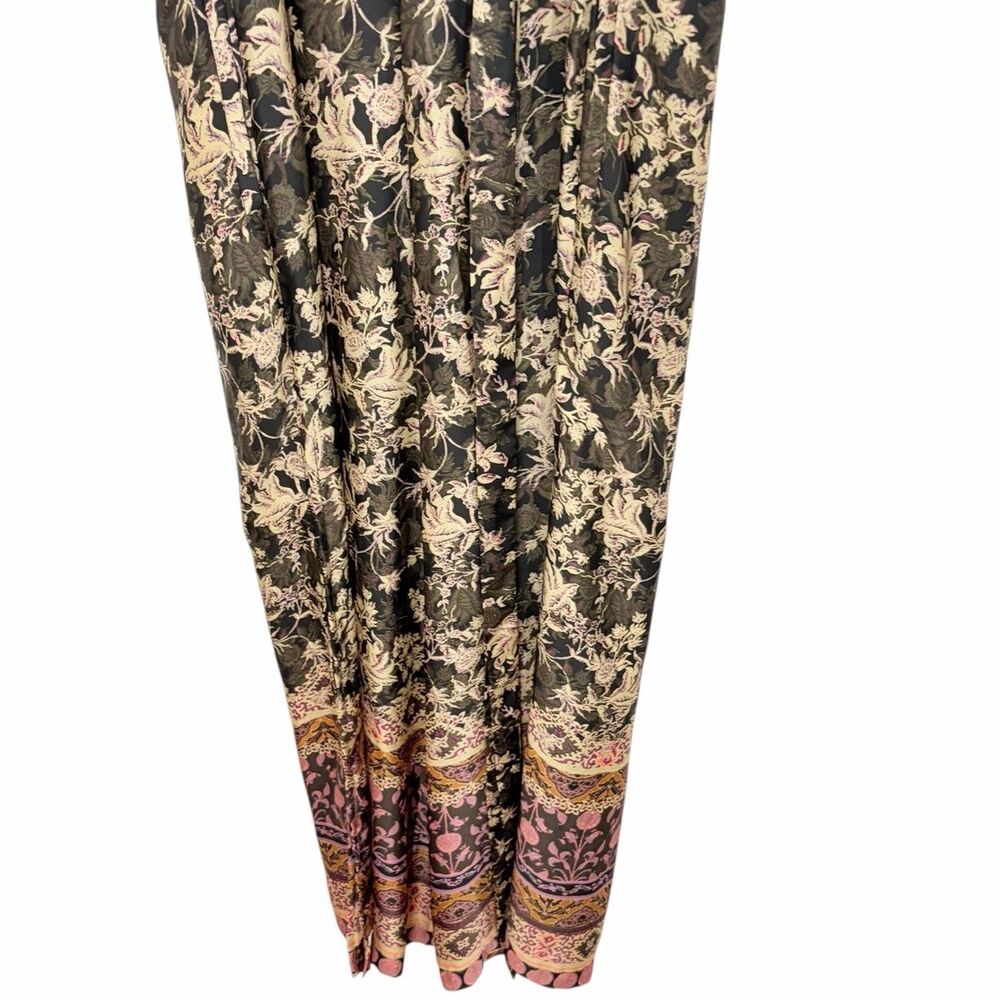 Free People Wide Leg Jumpsuit Brown Multicolor - Picture 10 of 13